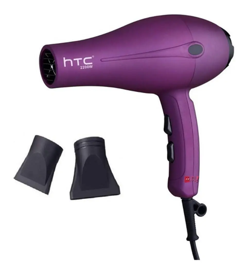 Secador De Cabello Htc Profesional 2200w Purpura - Ps 2