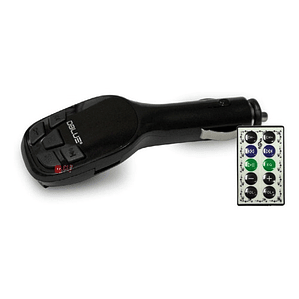 Transmisor Auto Auxiliar- Usb - Sd Negro - Ps
