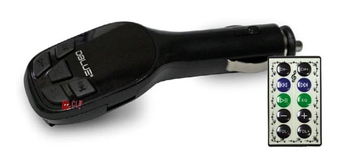 Transmisor Auto Auxiliar- Usb - Sd Negro - Ps