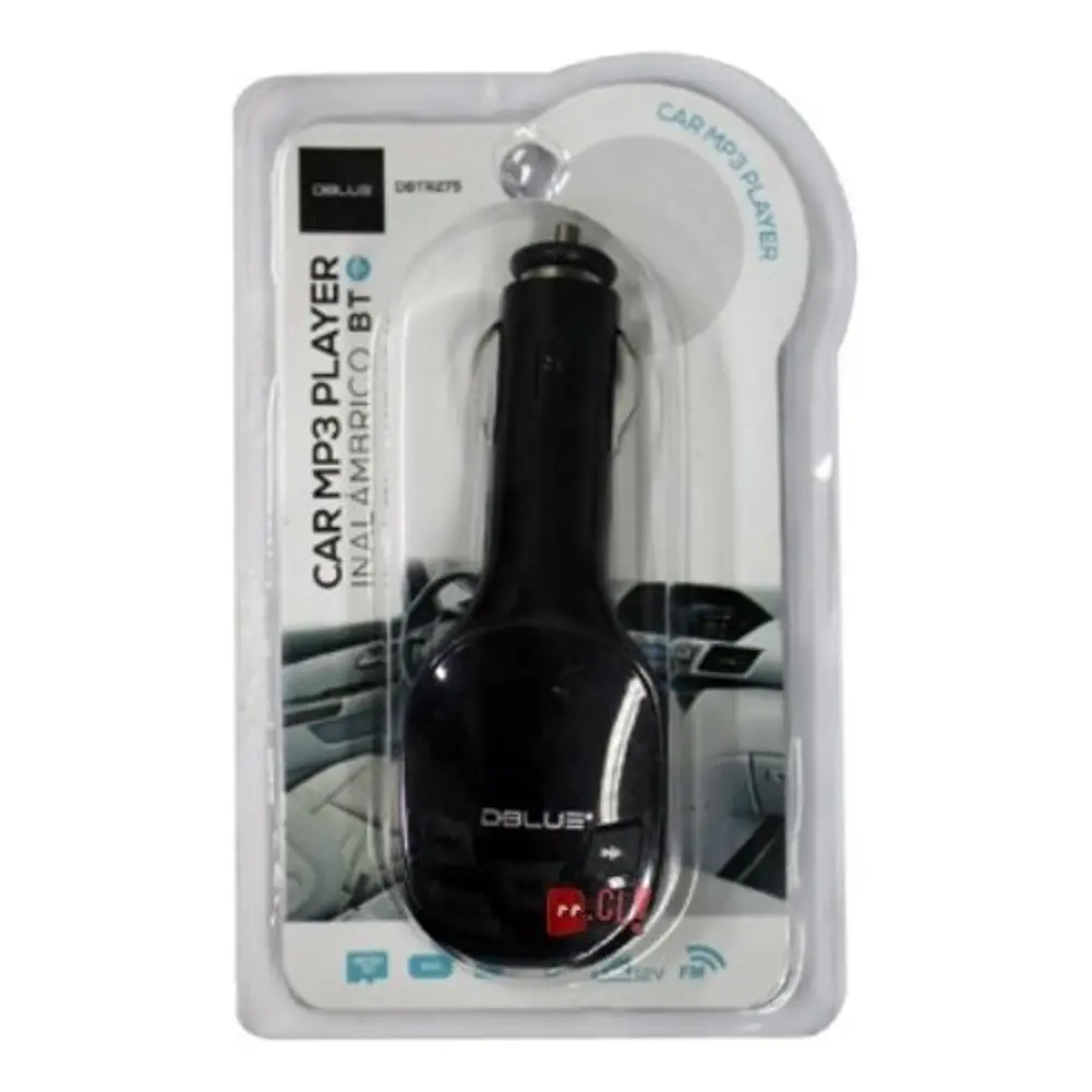 Transmisor Auto Auxiliar- Usb - Sd Negro - Ps 3