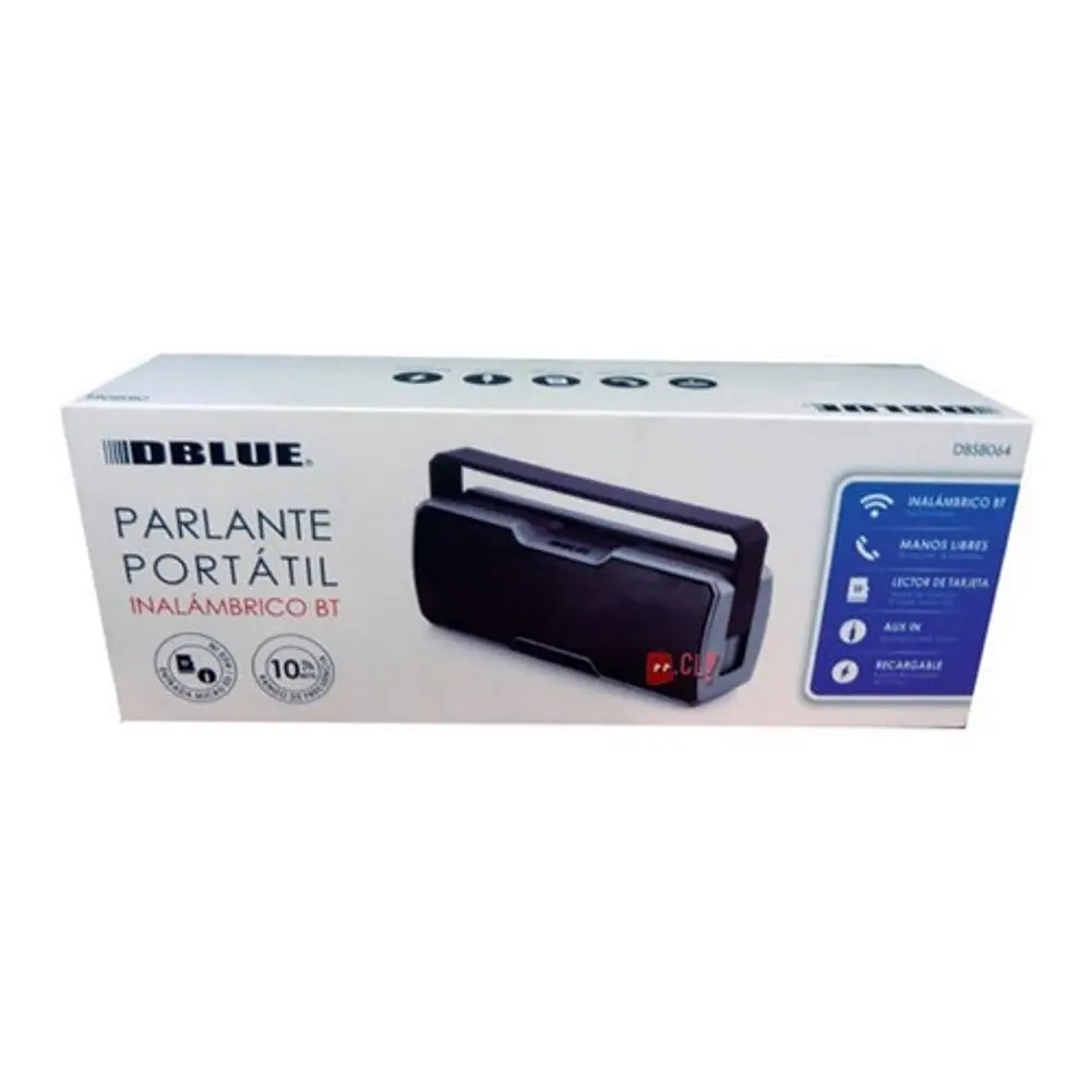 Parlante Bluetooth Portátil Con Radio - Ps 2