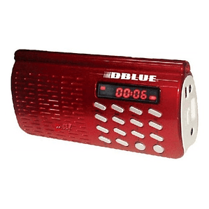 Radio Parlante Portátil Fm Con Linterna - Ps