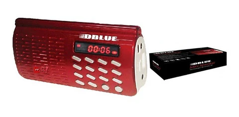 Radio Parlante Portátil Fm Con Linterna - Ps