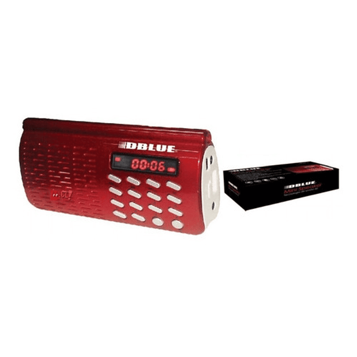 Radio Parlante Portátil Fm Con Linterna - Ps 2