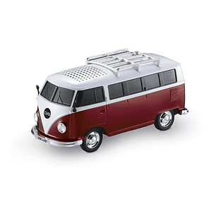 Parlante Diseño Combi Bluetooth Color Rojo - Ps