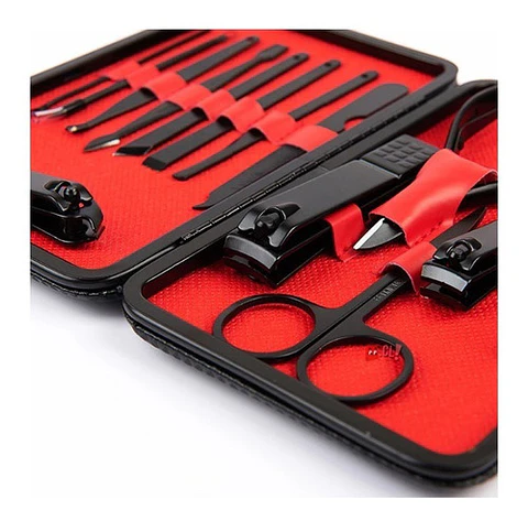 Set Manicure Y Pedicure De 18 Pieza Con Estuche - Ps