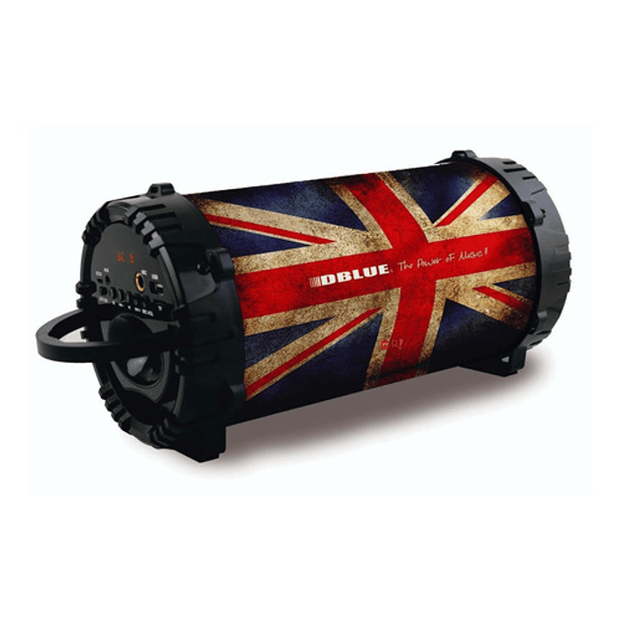 Parlante Bazooka Bluetooth Portátil Diseño Bandera 20w - Ps 1