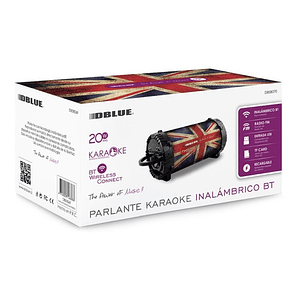 Parlante Bazooka Bluetooth Portátil Diseño Bandera 20w - Ps