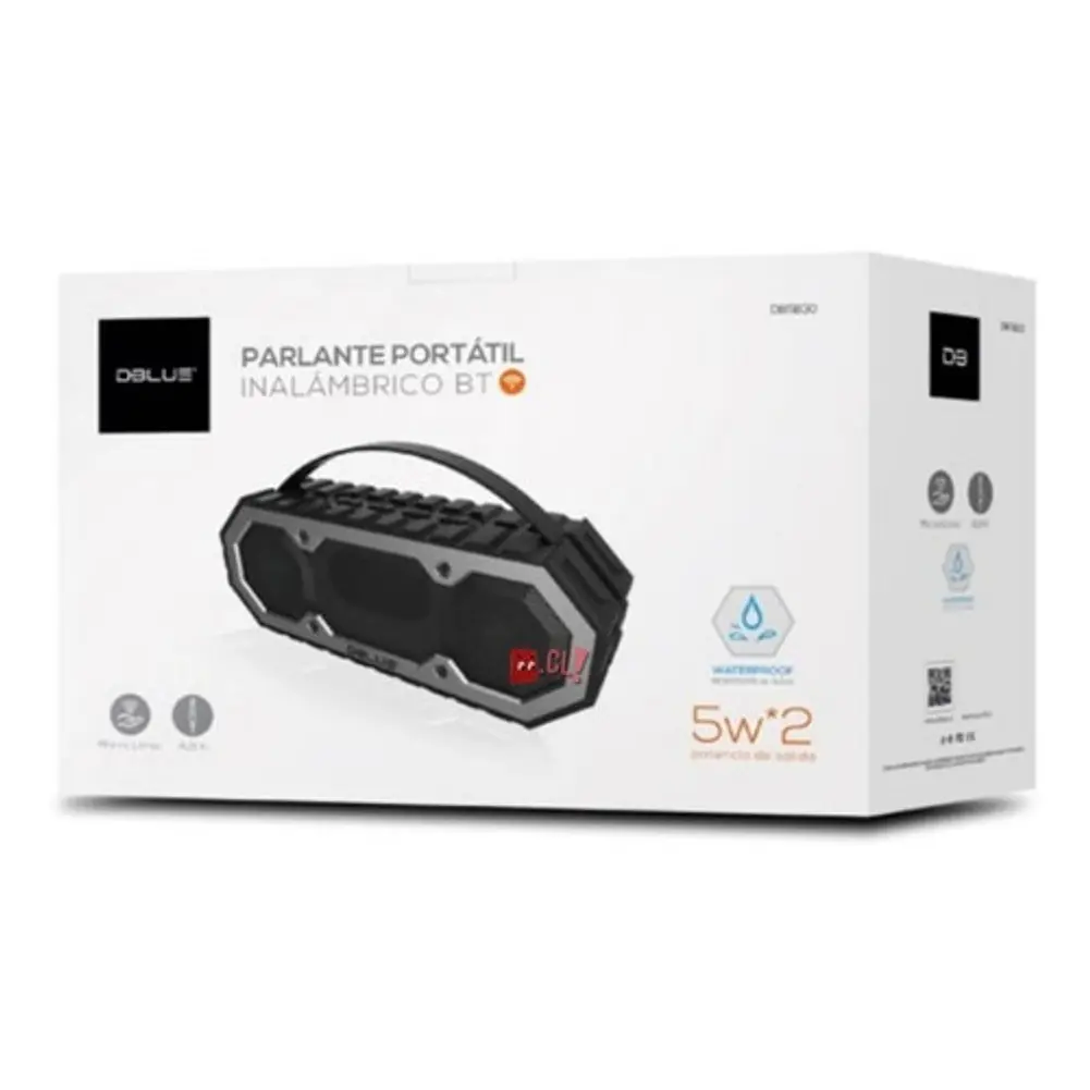 Parlante Portátil Bluetooth Resistente Al Agua 10w - Ps 2
