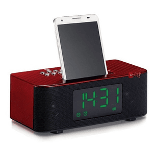 Radio Reloj Con Alarma Y Parlante Bluetooth - Ps
