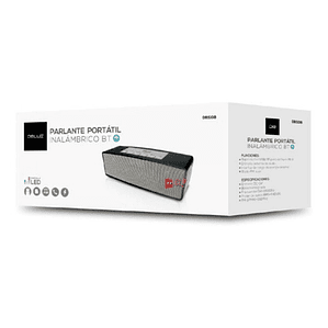 Parlante Bluetooth Pantalla Led Portátil 3w - Ps