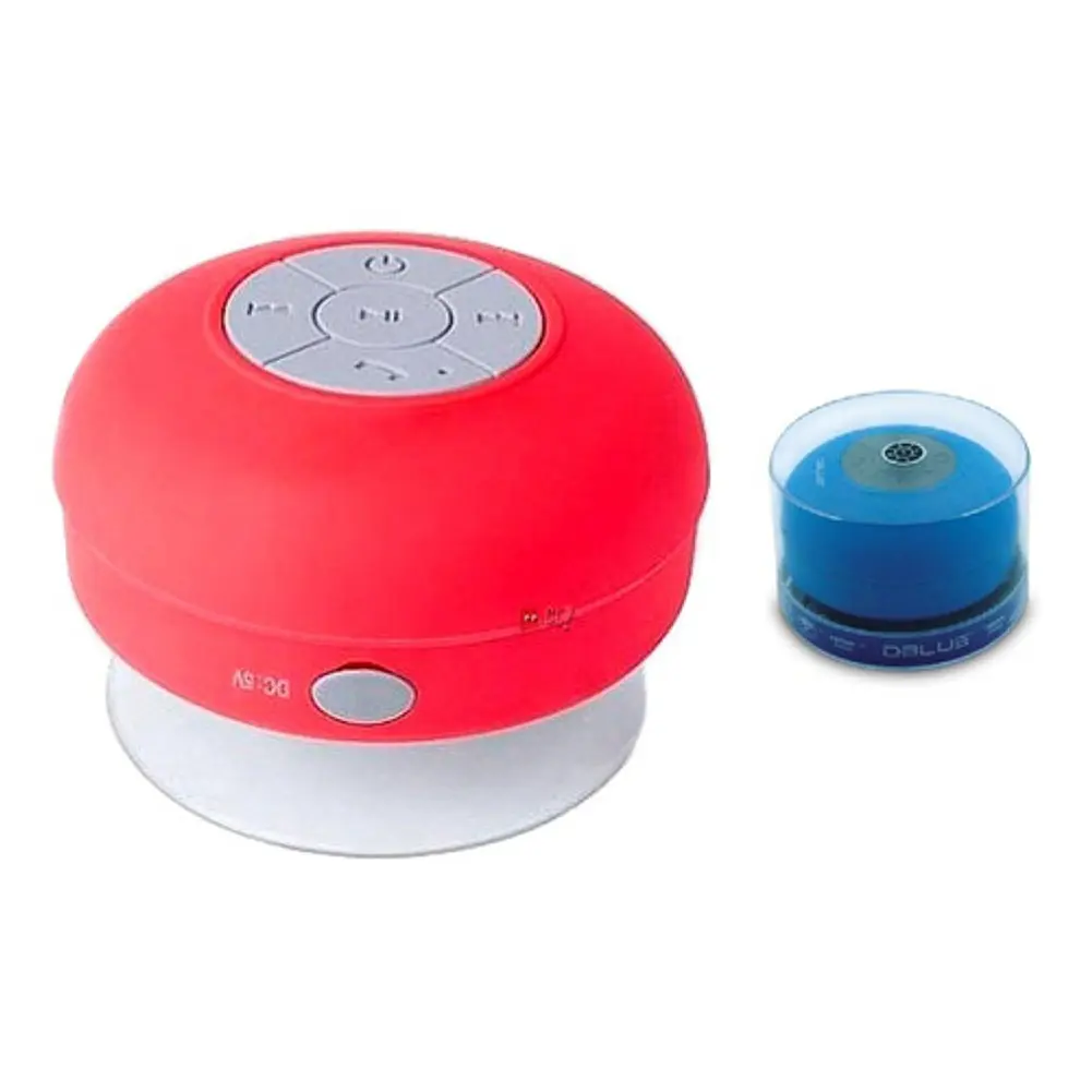 Parlante Ducha Bluetooth Portátil 3w Rosado - Ps 2