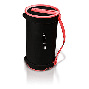 Parlante Bazooka Bluetooth Portátil Con Radio Rojo - Ps