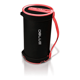 Parlante Bazooka Bluetooth Portátil Con Radio Rojo - Ps