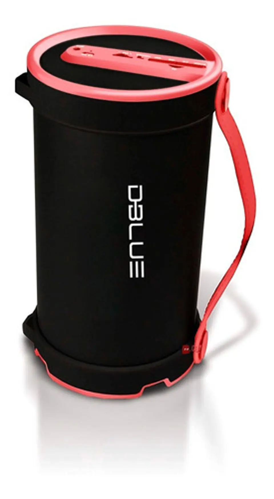 Parlante Bazooka Bluetooth Portátil Con Radio Rojo - Ps 2