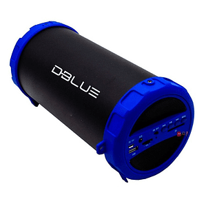 Parlante Bazooka Bluetooth Portátil 10w Azul - Ps