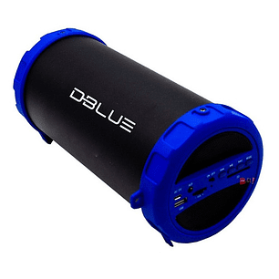 Parlante Bazooka Bluetooth Portátil 10w Azul - Ps