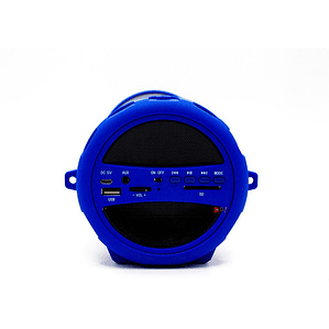 Parlante Bazooka Bluetooth Portátil 10w Azul - Ps