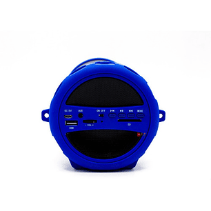 Parlante Bazooka Bluetooth Portátil 10w Azul - Ps