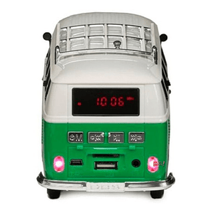 Parlante Diseño Combi Bluetooth Color Verde - Ps