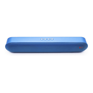 Barra De Sonido Parlante Bluetooth Portátil 10w Azul - Ps