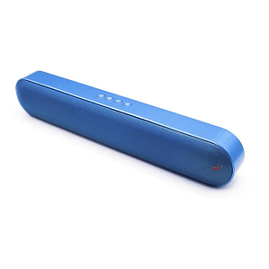 Barra De Sonido Parlante Bluetooth Portátil 10w Azul - Ps