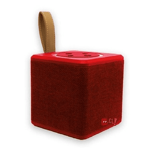 Parlante Bluetooth Cuadrado Portátil 8w Rojo - Ps