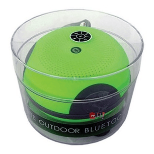 Parlante Outdoor Deportivo Bluetooth 3w Verde - Ps
