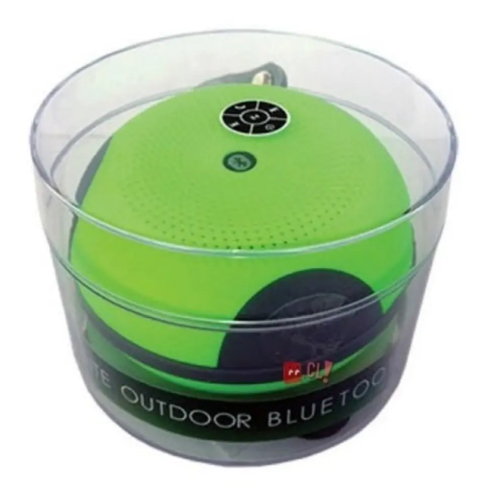 Parlante Outdoor Deportivo Bluetooth 3w Verde - Ps 2