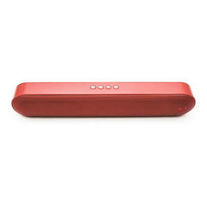 Barra De Sonido Parlante Bluetooth Portátil 10w Rojo - Ps