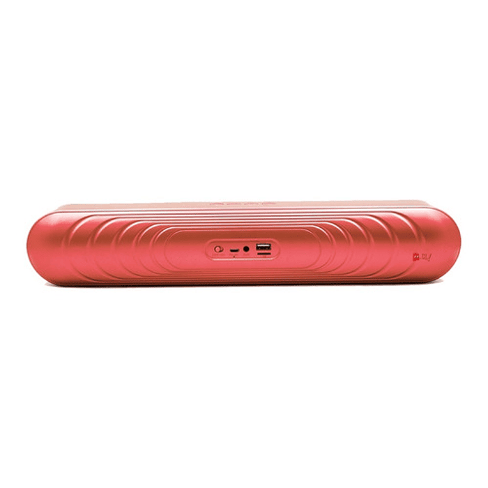 Barra De Sonido Parlante Bluetooth Portátil 10w Rojo - Ps 3