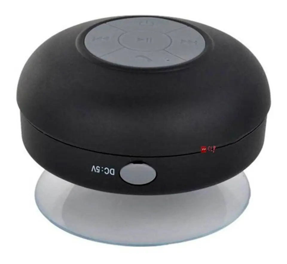 Parlante Ducha Bluetooth Portátil 3w Negro - Ps 1