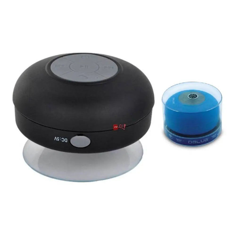 Parlante Ducha Bluetooth Portátil 3w Negro - Ps 2