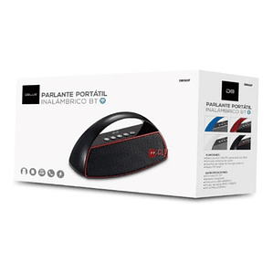 Parlante Bluetooth - Usb Y Sd Portátil Negro - Ps