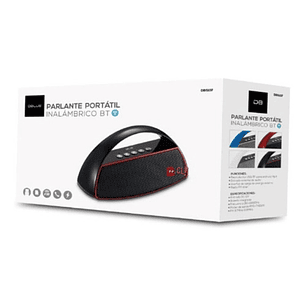 Parlante Bluetooth - Usb Y Sd Portátil Negro - Ps