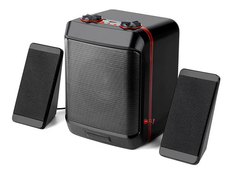 Parlante Subwoofer 2.1 Usb Y Aux 20w Rms - Ps