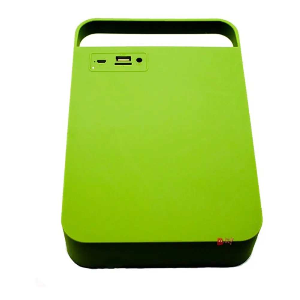 Parlante Bluetooth Cuadrado 15w Verde - Ps 3