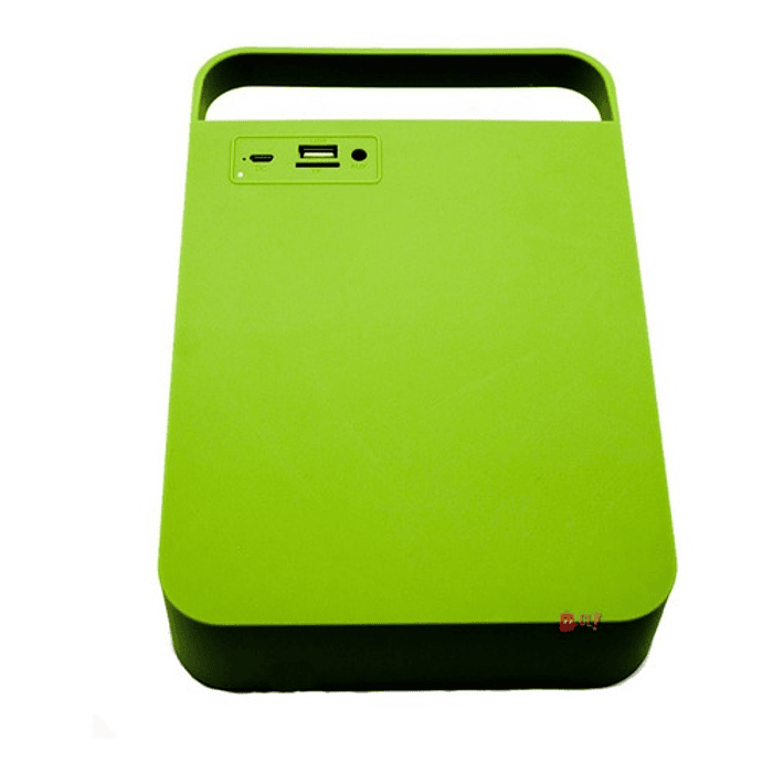 Parlante Bluetooth Cuadrado 15w Verde - Ps 3