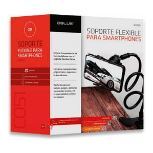 Soporte Porta Celular Largo 80cms Flexible Escritorio - Ps