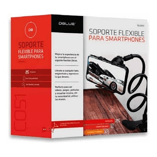 Soporte Porta Celular Largo 80cms Flexible Escritorio - Ps