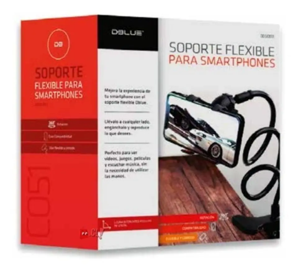 Soporte Porta Celular Largo 80cms Flexible Escritorio - Ps 2