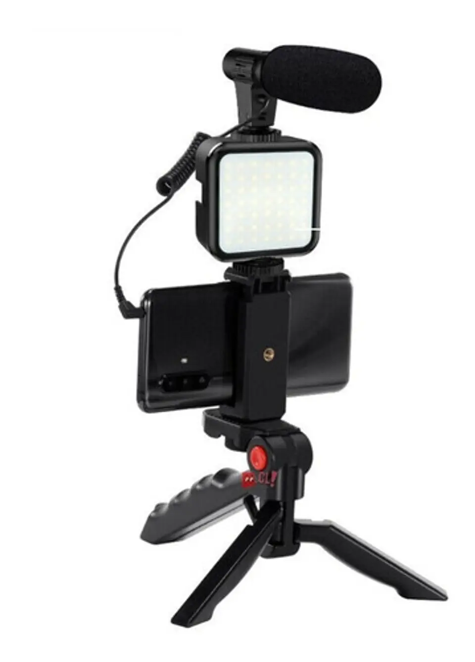 Trípode Celular Con Iluminación Y Micrófono - Ps 1