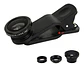 Kit Lentes Ojo De Pez 3 En 1 Para Celular - Ps - Miniatura 1