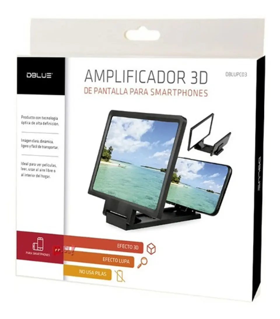 Lupa Ampliadora De Pantalla Para Celular - Ps 4