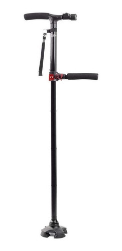 Bastón Plegable Con Luz Led Y 4 Puntos De Apoyo - Ps