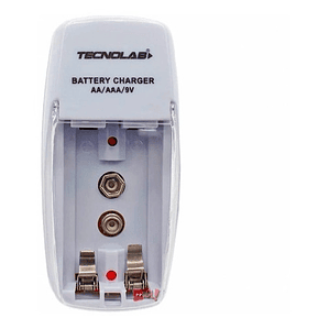 Cargador De Pilas Aa/aaa/9v Dual - Ps