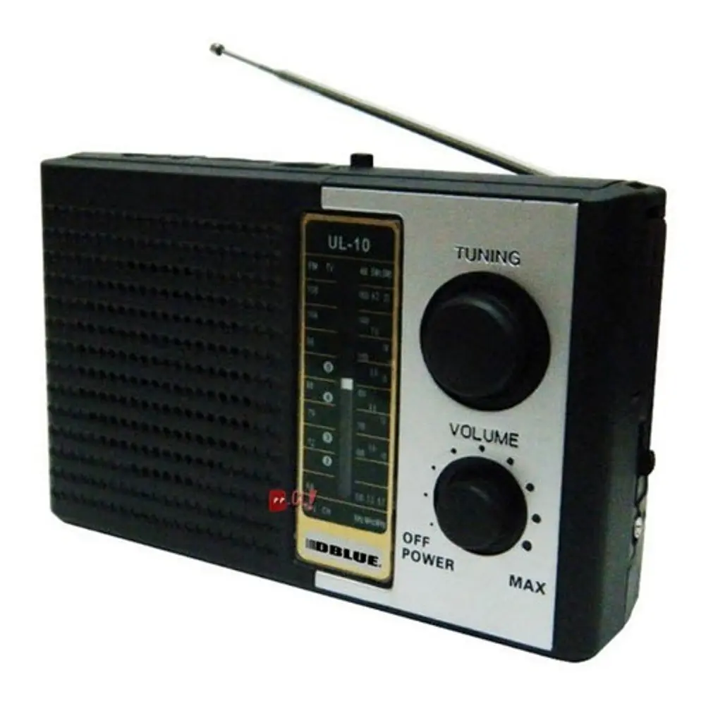 Radio Portátil Fm 4 Bandas A Pilas - Ps 1