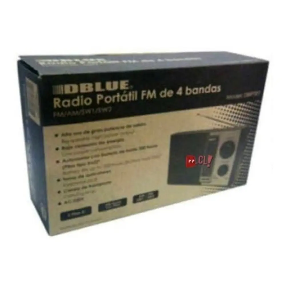 Radio Portátil Fm 4 Bandas A Pilas - Ps 2