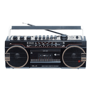 Radio Retro Cassette X-bass 10w - Ps
