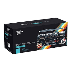 Radio Retro Cassette X-bass 10w - Ps